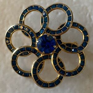 7 Circle Costume Pin